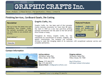 Tablet Screenshot of graphiccraftsinc.com